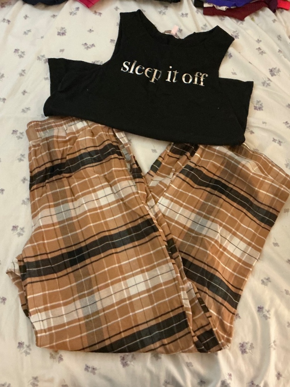 Victoria’s Secret Pajama Pants and Pajama Tank Top
